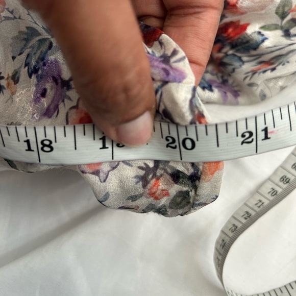 Rebecca Taylor | Ruby silk blend floral jacquard sheer blouse - Picture 9 of 11